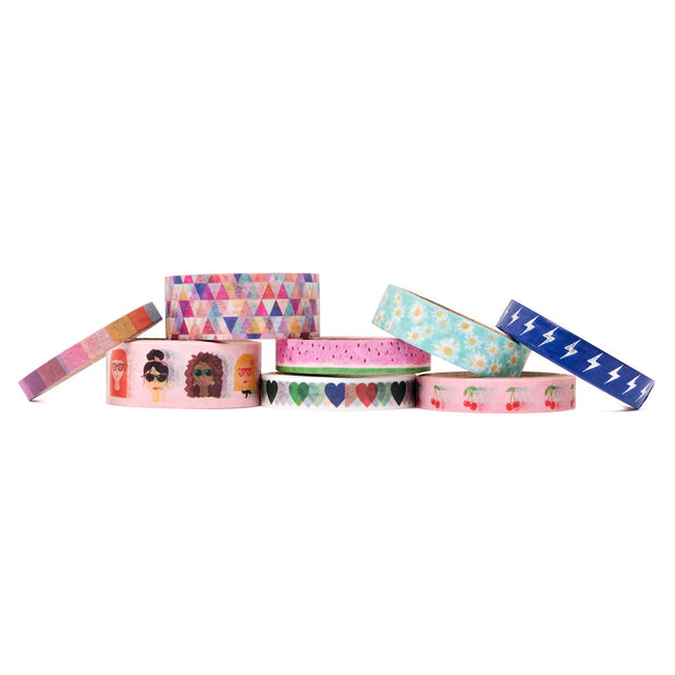 Damask Love Life's a Party Washi Tape Disco Holographic Foil (8 Piece)