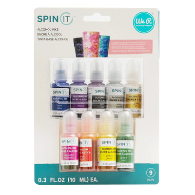 We R Spin It Alcohol Ink Value Pack Rainbow 10 ml (9 Pieces)