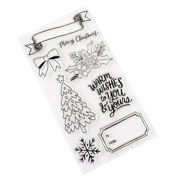 AC Crate Paper Mittens & Mistletoe Acrylic Clear Stamps (8 pieces)