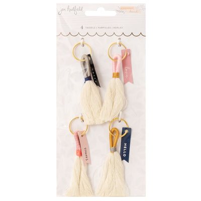 Jen Hadfield Tassels Peaceful Hear (4 Piece)