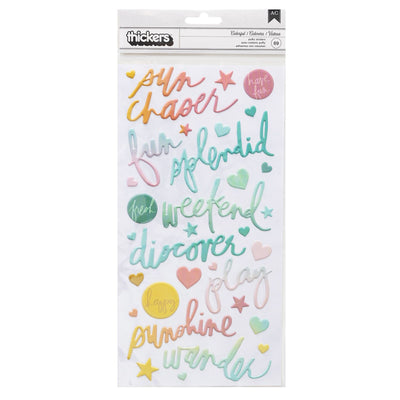 Heidi Swapp Sun Chaser Thickers Phrases(184 Piece)