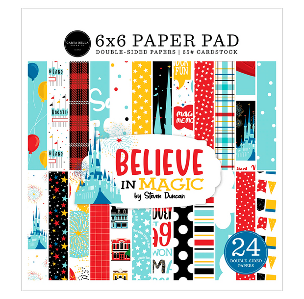 Believe In Magic 6X6 Paper Pad