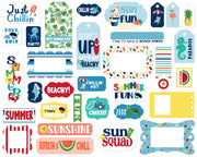 Echo Park Beach Party Frames & Tags