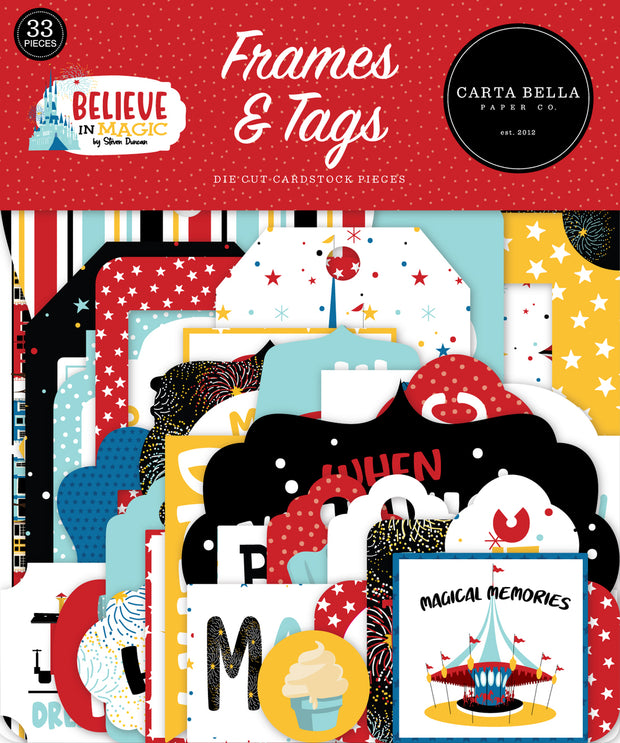 Believe In Magic Frames & Tags