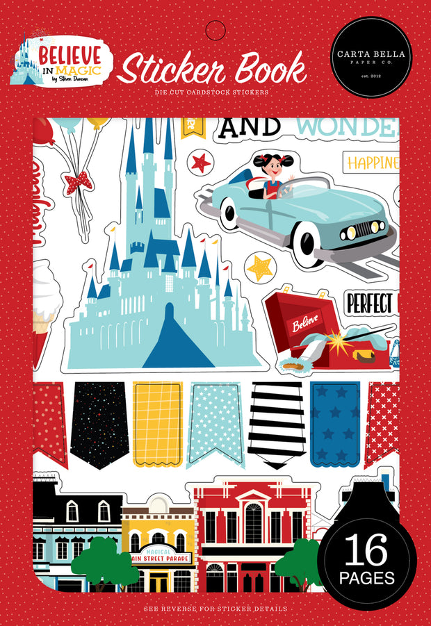 Believe In Magic Sticker Book Disney