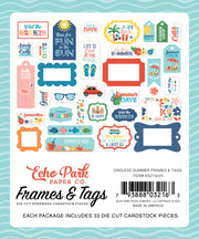 Echo Park Endless Summer Frames & Tags