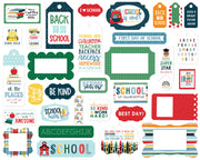 Echo Park First Day Of School Frames & Tags