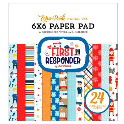 Echo Park First Responder 6x6 Paper Pad