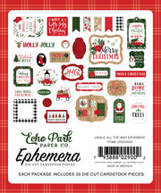 Echo Park Cardstock Ephemera 33/Pkg Icons, Jingle All The Way