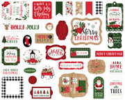 Echo Park Cardstock Ephemera 33/Pkg Icons, Jingle All The Way