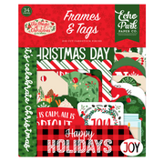 Echo Park The Magic Of Christmas Frames & Tags (33 Pieces)