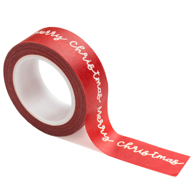 Echo Park Merry Christmas Scrip Washi Tape