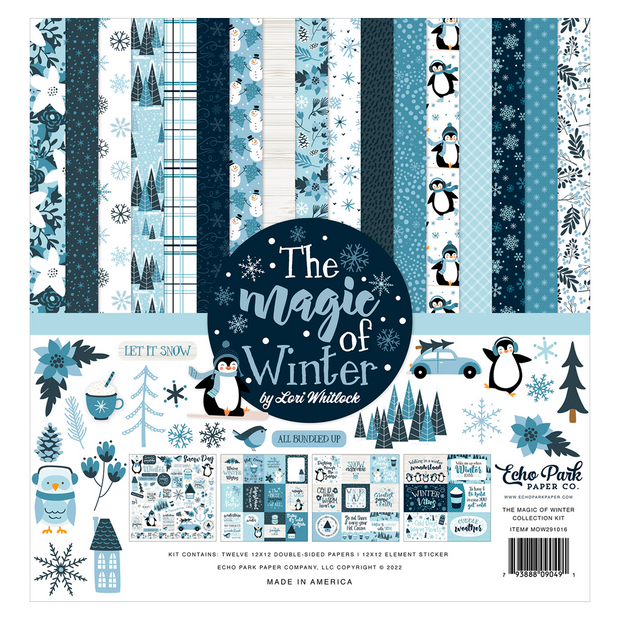 Echo Park The Magic Of Winter 12x12 Collection Kit