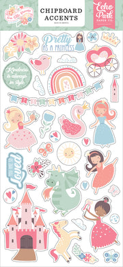 Our Little Princess 6x13 Chipboard Accents