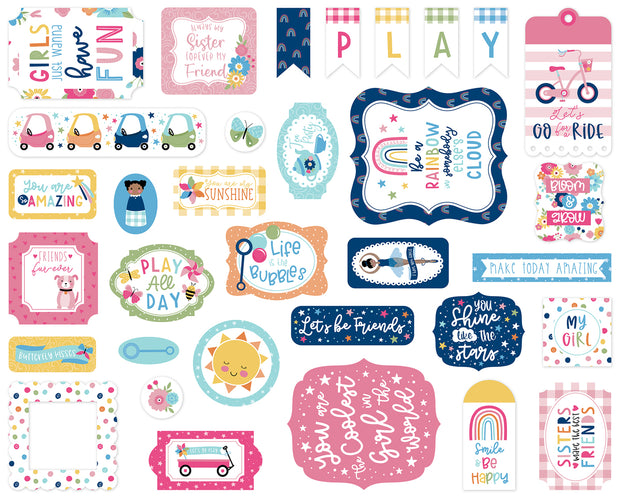 Play All Day Girl Ephemera