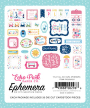 Play All Day Girl Ephemera