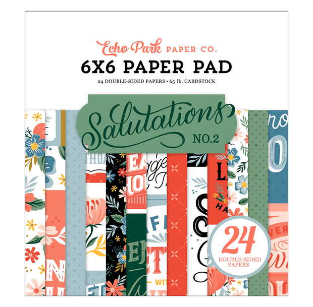 Salutations No. 2 6X6 Paper Pad