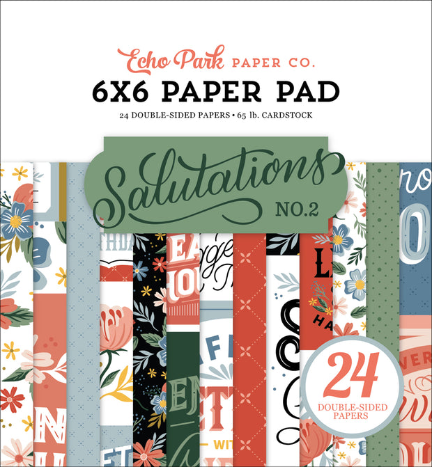 Salutations No. 2 6X6 Paper Pad