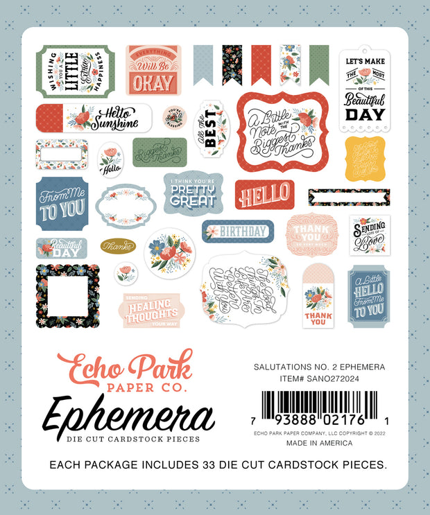 Salutations No. 2 Ephemera