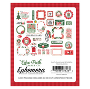 Echo Park Santa Claus Ephemera (33 Pieces)