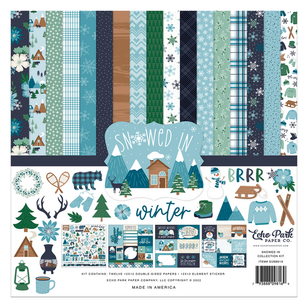 Echo Park Snowed In 12x12 Collection Kit