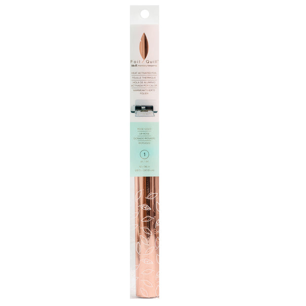 We R Memory Keepers Foil Quill Foil Roll 12"X96" Rose Gold