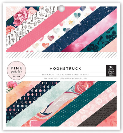 Pink Paislee Moonstruck 6x6 Paper Pad (36 Sheets)