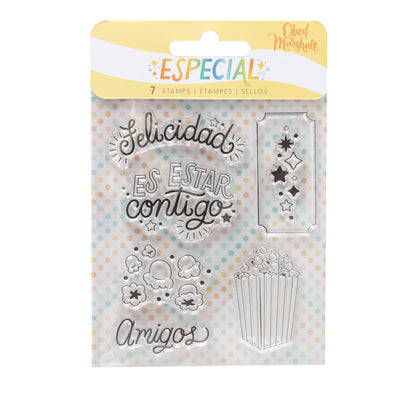 Obed Marshall Especial Mini Acrylic Stamps (7 Piece)