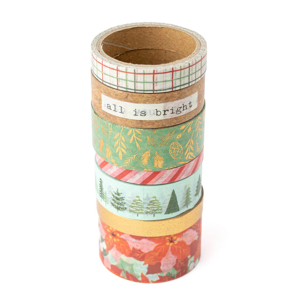 AC Crate Paper Mittens & Mistletoe Washi Tape 7/Pkg