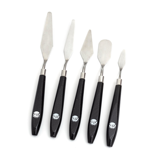 AC Art Supply Basics Stainless Palette Knife Set (5 Piece)