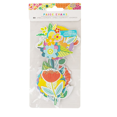 Paige Evans Splendid Floral Ephemera (40 Piece)