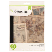 American Crafts Sustainable Journaling Maps 80 Sheets