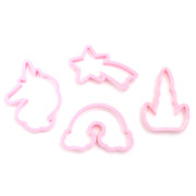 Sweet Tooth Fairy Born To Sparkle Cookie Cutters 4pcs Unicorn