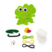 Sew Cute! Felt Backpack Clip Kit Frog