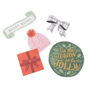 AC Crate Paper Mittens & Mistletoe Icons Ephemera (40 Piece)