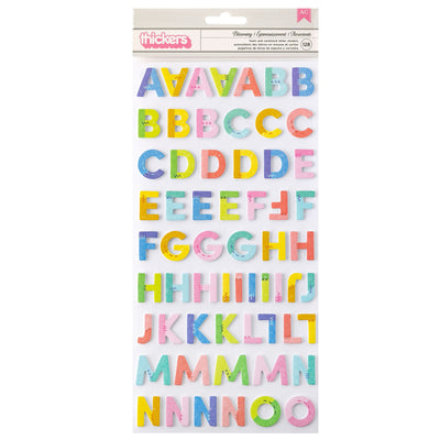 AC Paige Evans Blooming Wild Thickers Alphabet (144 pieces)