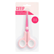 American Crafts Scissors Pink W/ Polka Dot Blades 5.5 inch