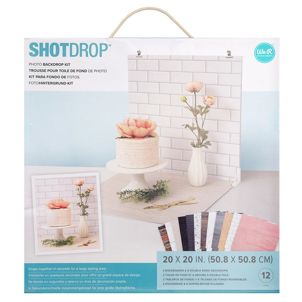 We R Memory Keepers Shotdrop Photo Background Kit 20x20