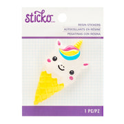 Sticko Resin Sticker Unicorn