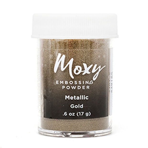 Moxy Embossing Powder Glitter Metallic Gold 6 oz.