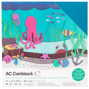 American Crafts Variety Cardstock Pack 12"X12" 60/Pkg Jewel