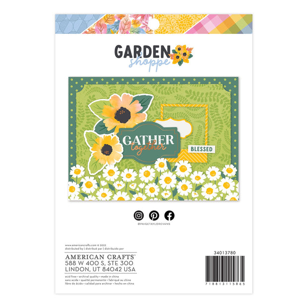 AC Paige Evans Garden Shopee 6x8 Paper Pad (36 Sheets)