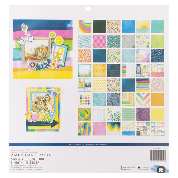 Vicki Boutin Sweet Rush 12x12 Paper Pad Double Sided (48 Sheets)