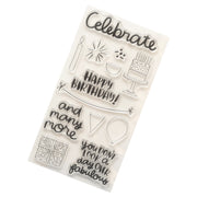 And Many More Clear Acrylic Stamps 13/Pkg